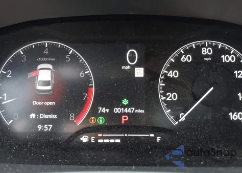 2025 Honda Civic Lx z USA, uszkodzony, nr VIN 2HGFE2F24SH525255